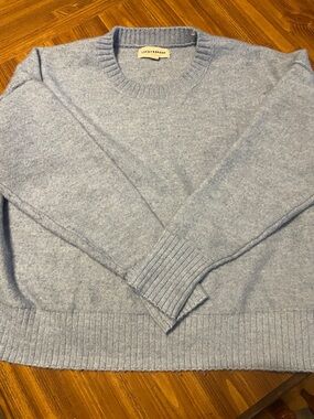 Lucky Brand Pale Blue Crewneck Sweater